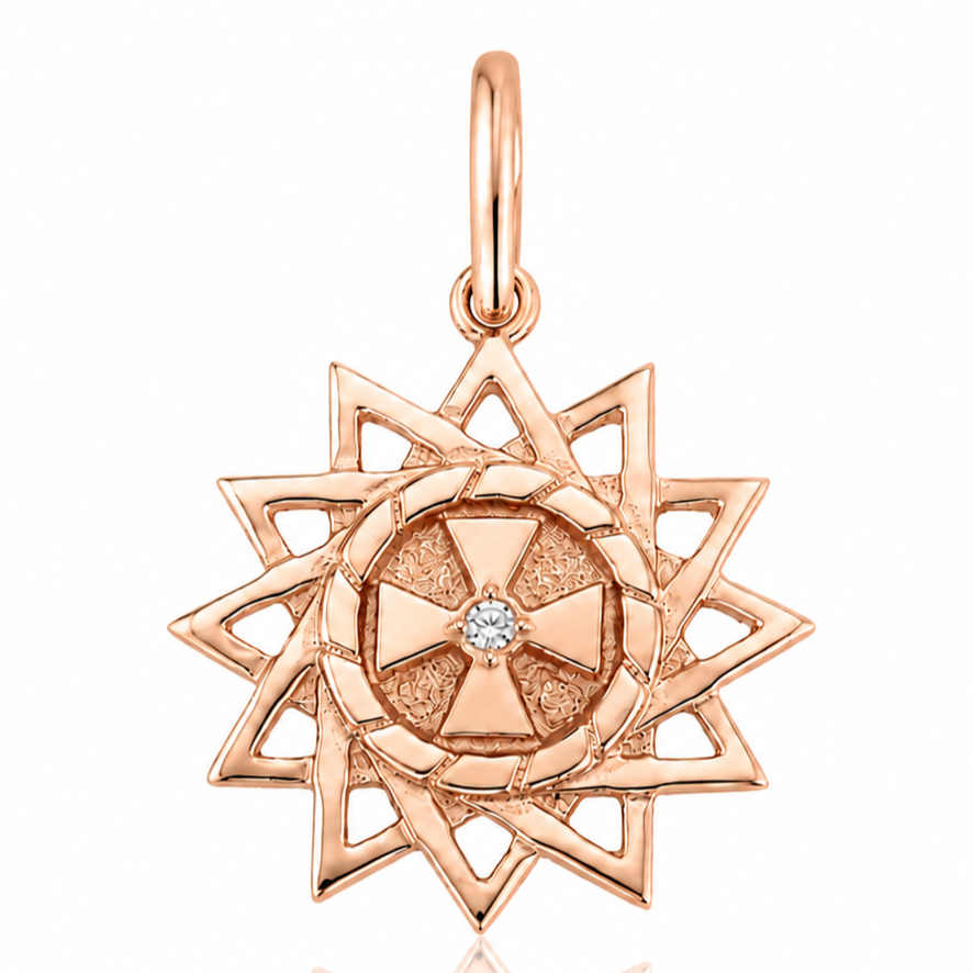 Золота підвіска "Ерцгамма"
